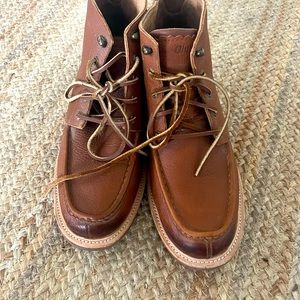 OLUKIA KOHILA MENS SIZE 12 LIKE NEW! PEBBLE BROWN